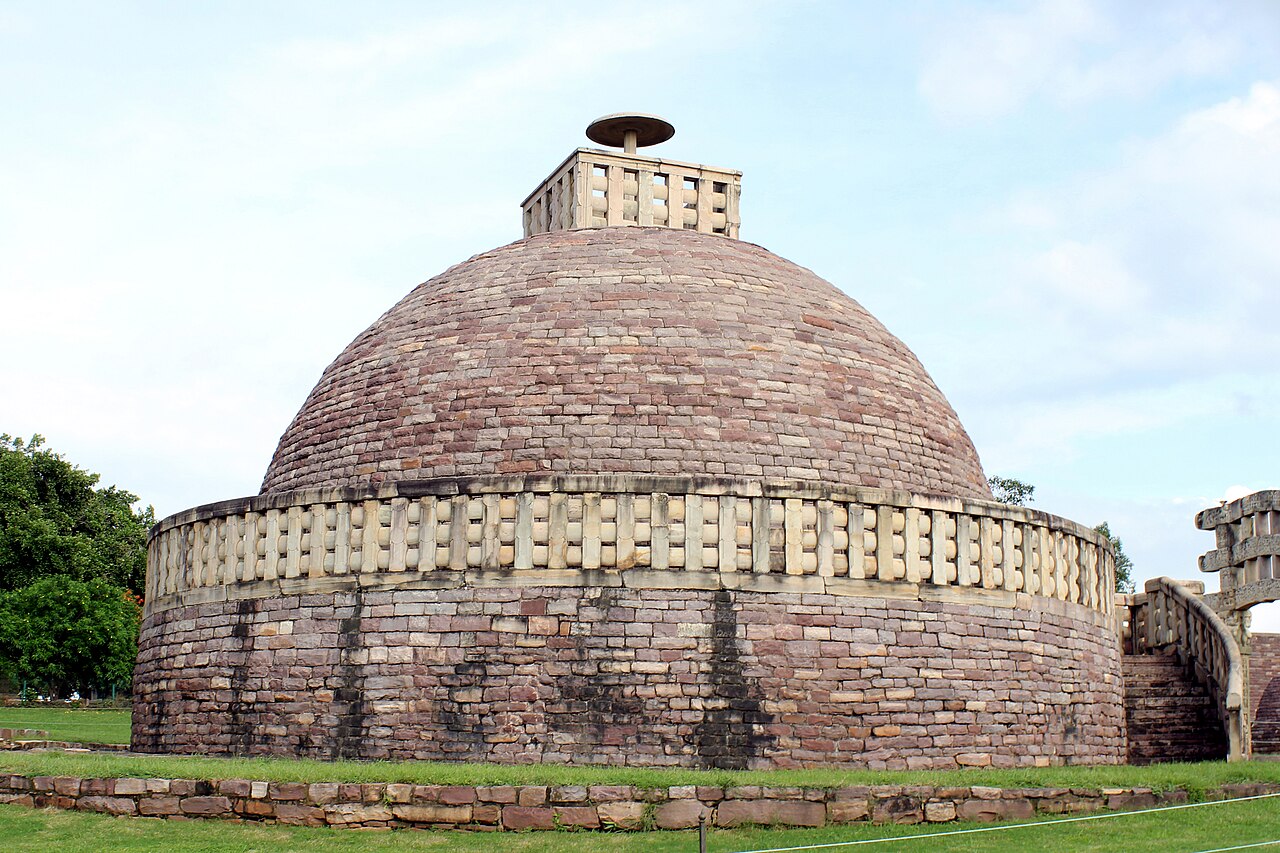 The Great Stupa at Sanchi